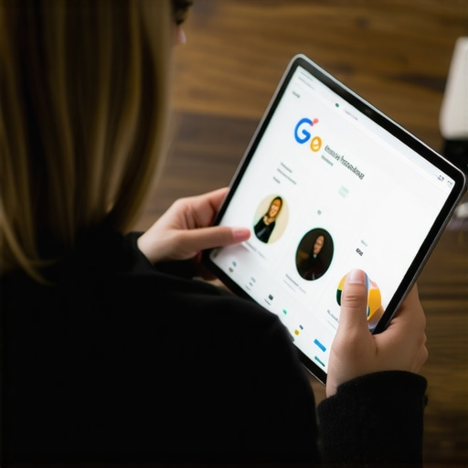 Aurora Business Owner Managing Local SEO Aurora Colorado business owner optimizing Google My Business profile