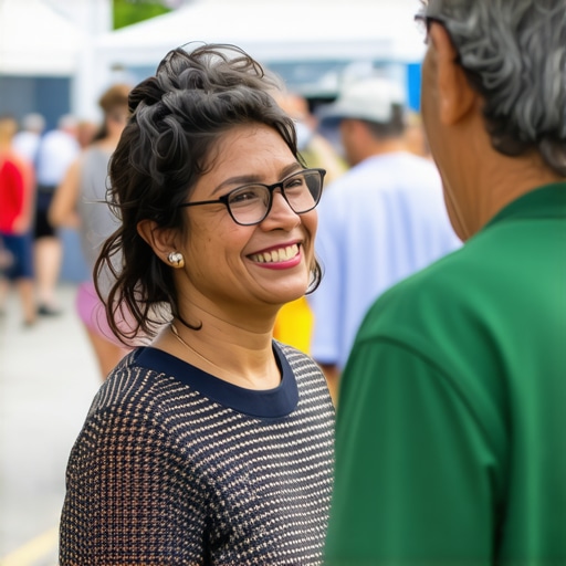 Aurora Community Engagement Local Aurora business participating in a vibrant community event