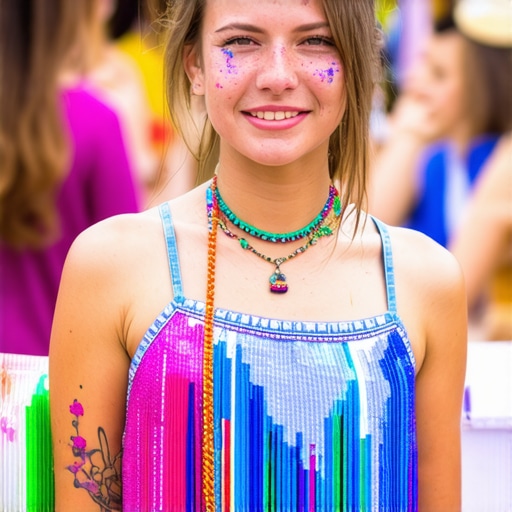 Aurora Community Festival Colorful Aurora festival with local residents and community activities