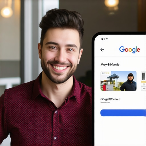 Aurora Business GMB Optimization Aurora business owner optimizing Google My Business profile for local SEO