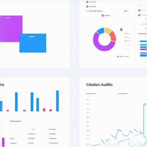 Screenshot of analytics and citation management tools used for Aurora local SEO.
