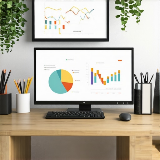Screens displaying SEO analytics and tools for maintaining Aurora's local business rankings.