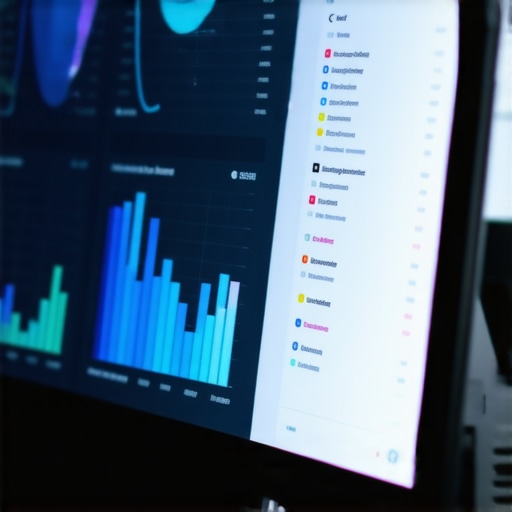 Screen showing real-time local SEO analytics dashboard for Aurora, Colorado businesses.