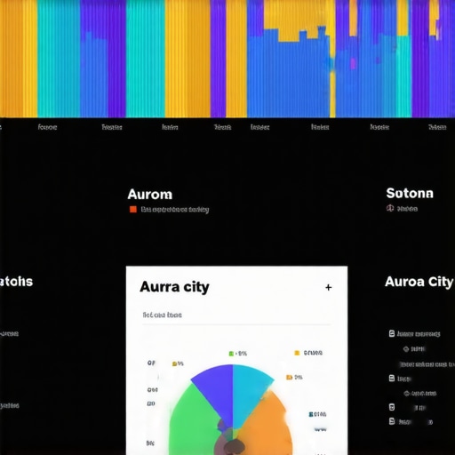 Screenshot of a data dashboard tracking local search rankings and reviews